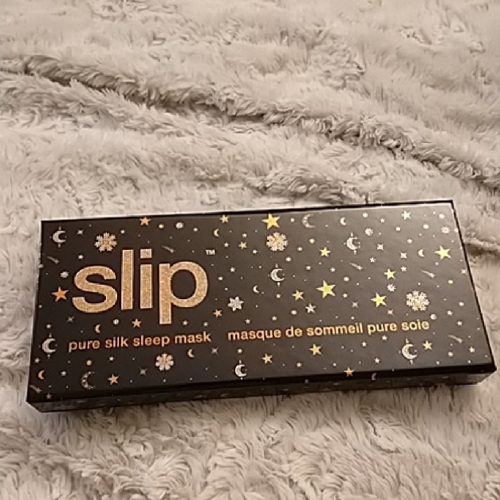 Slip Black Pure Silk Sleep Mask NIB